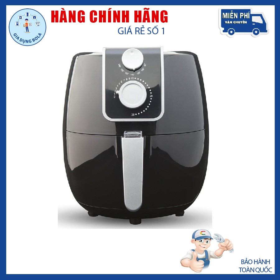 Nồi chiên không dầu Galuz LUX 02 - tặng bộ phụ kiện 6 món