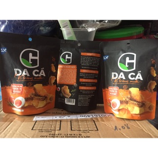 SIÊU SALE_COMBO 3 GÓI DA CÁ TRỨNG MUỐI 25G ( THẤM VỊ GIÒN RỤM)
