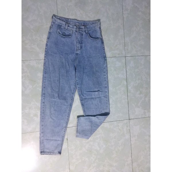 Quần jean baggy nữ siêu hách dáng