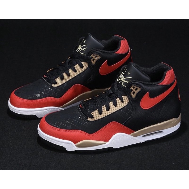 Giày chính hãng Nike Flight Legacy Black Red Gold DD8493-091