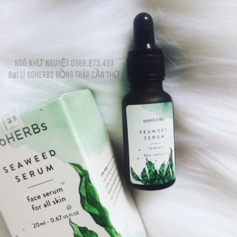 soHERBs Seaweed Serum - Tảo Biển