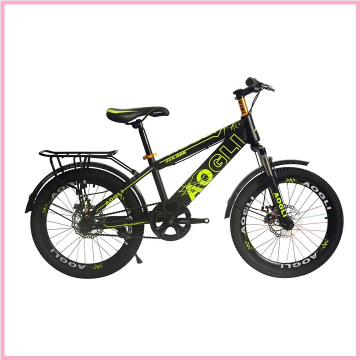 v0020. 3 Xe đạp thể thao AOGLI 18 inhchs khung to (lắp ráp) - Xe đạp dã ngoại - xe đạp địa hình
