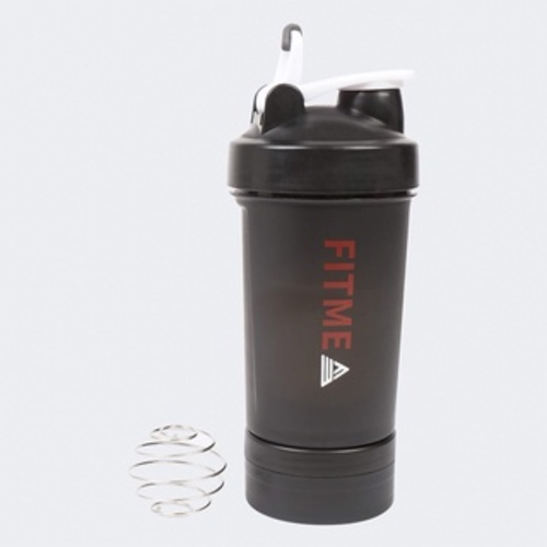 Bình nước shake thể thao tập gym Fitme 4 trong 1 (500ml)