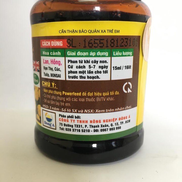 Cặp đôi phân đạm cá Powerfeed và Tảo biển Seasol 100ml nhập khẩu từ Úc tốt cho mọi giai đoạn của cây trồng