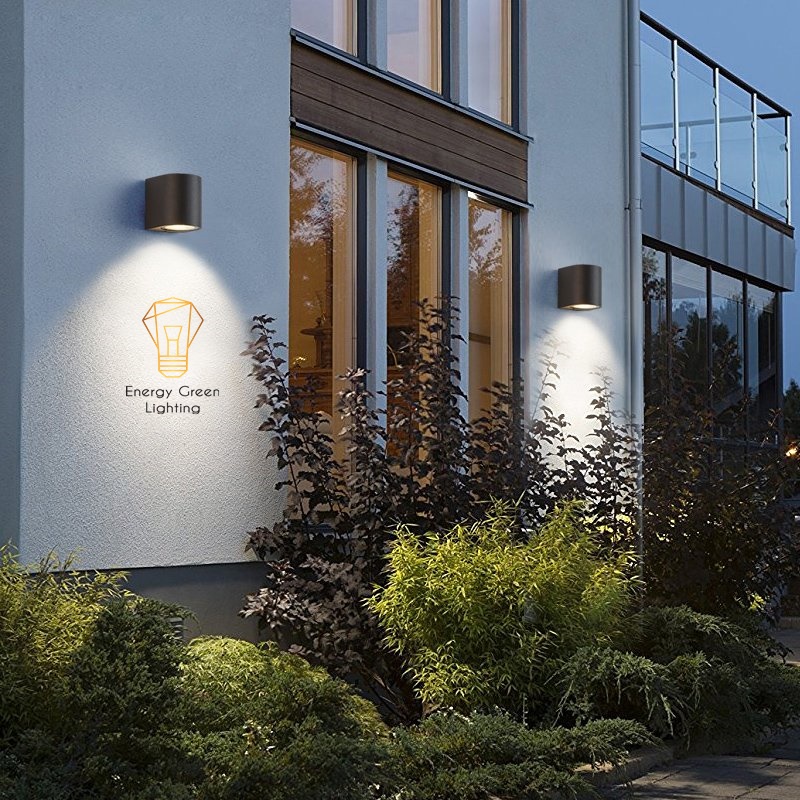 Đèn Gắn Tường Trang Trí Energy Green Lighting Decor Ngoài Trời ,Trong Nhà DT-1877 Tròn, DT-1840 Vuông - Led Siêu Sáng