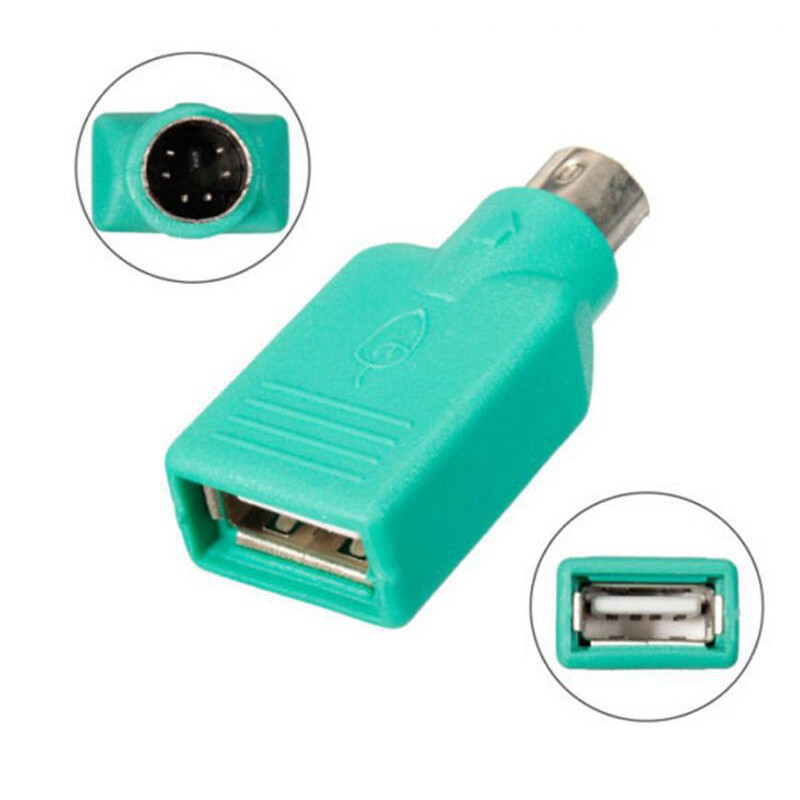 ĐẦU CHUYỂN PS2 RA USB DÙNG CHO CHUỘT VÀ BÀN PHÍM