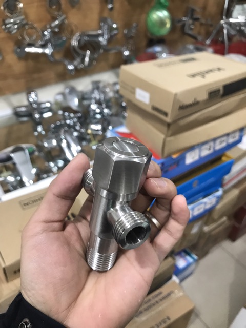 Van Khoá T 2 cửa inox 304 ( Bệt/ Xịt )