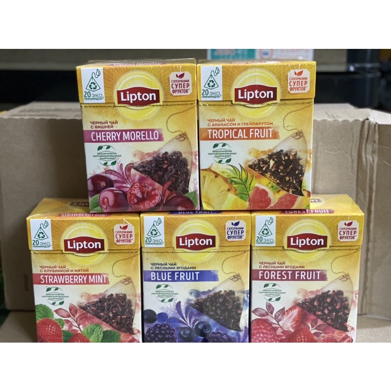 Trà Lipton Nga hộp 20 túi lọc