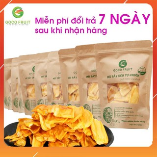 Mít Sấy Dẻo GOCO FRUIT. Túi 100g. Không Đường, Không Chất Bảo Quản, Không Hương Vị Màu Nhân Tạo, Sấy Mộc