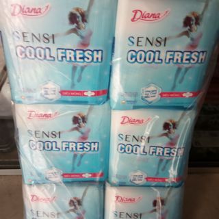 Băng vệ sinh Diana sensi cool fresh siêu mỏng 8 miếng