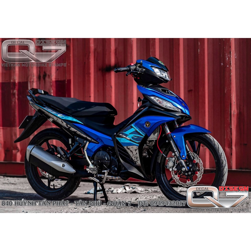 TEM RỜI EXCITER 2011 LC XANH ĐEN