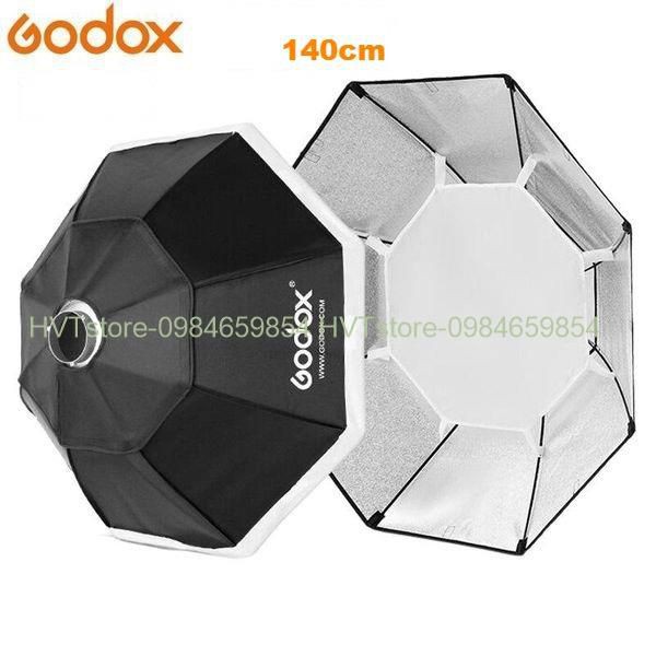 Hộp vải mềm làm diụ sáng đèn chơp Godox SB-BW bát giác 140cm