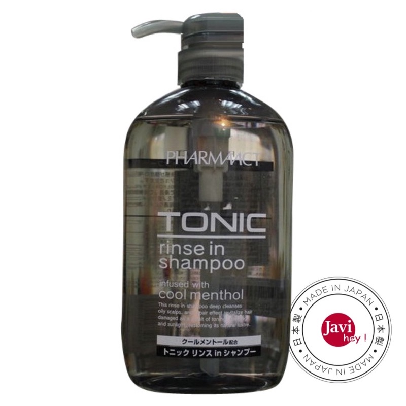 Dầu Gội Dành Cho Nam Tonic Pharmaact 600ml Nhật Bản