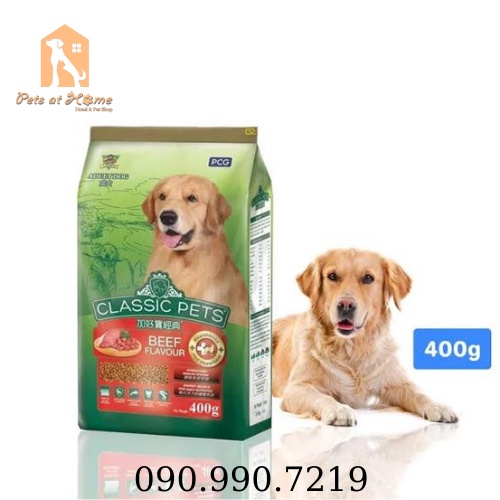 Thức ăn cho chó Classic Pets 400gr