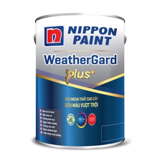 Sơn Nippon WeatherGard Plus+( ngoài  trời 1lit 1.4kg)