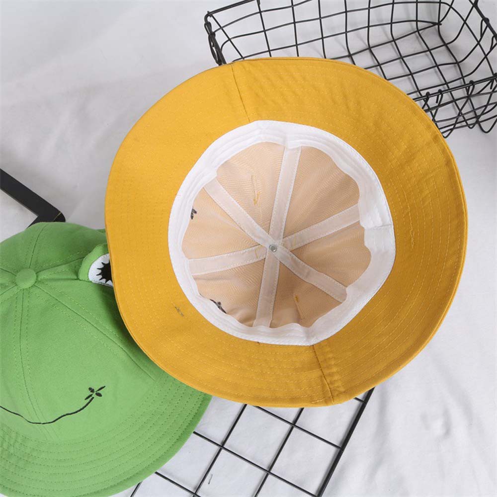 MOCHO Cute Visors Hat Dust proof Sun Hat Fisherman's hat Women Embroidery Sun Protective Anti-Fog Cotton Adjustable Bucket cap/Multicolor