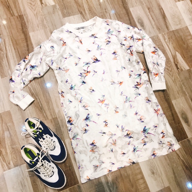 Đầm suông lưới 2 lớp 120k
