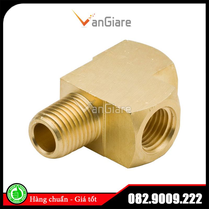 Tê xéo thau - 3 ngã ren trong ren ngoài thau 9.6mm 13mm 17mm