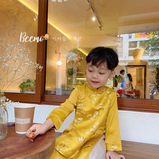 SET ÁO DÀI HOẠ TIẾT CON HẠC