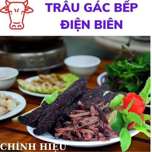 [Tặng kèm Chẩm Chéo] Thịt Trâu Gác Bếp Điện Biên Loại I Thơm Ngon Đậm Đà Túi Hút Chân Không 500 Gr | BigBuy360 - bigbuy360.vn