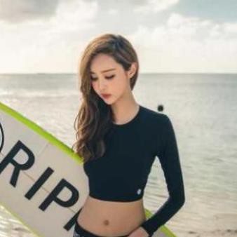 Lẻ Áo Bơi Nữ Dài Tay, Áo Bơi Nữ Đan Dây Lưng Quyến Rũ SAVVY  ཾ  ཾ ་ xịn | BigBuy360 - bigbuy360.vn