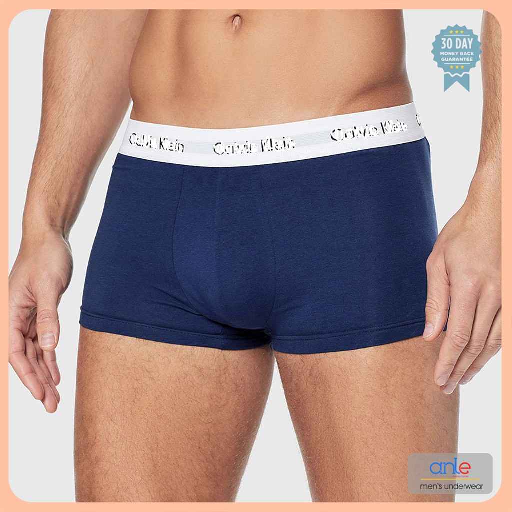 Quần sịp nam BOXER Hàng hiệu Xuất Mỹ Cao cấp Cotton Thiên nhiên Thông hơi (Nhiều Màu) - BXAE - Anle Store