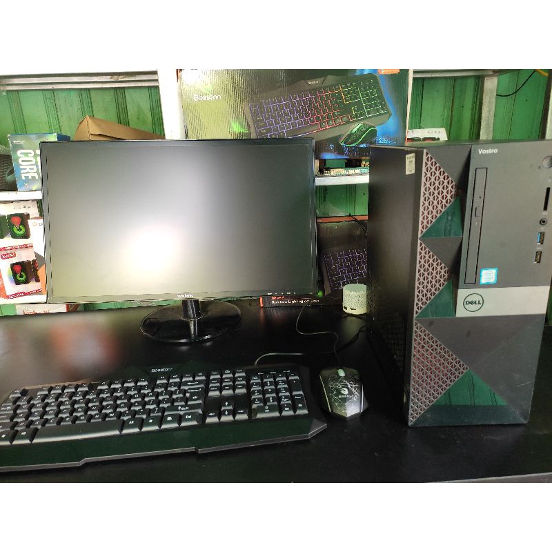 Bộ máy tính Dell Vostro 3668 i3 6100 ram 8G SSD 128G 24 inch | BigBuy360 - bigbuy360.vn