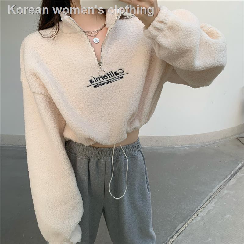 Áo Hoodie Tay Dài Kiểu Dáng Trẻ Trung Theo Phong Cách Hàn Quốc Cho Nữ