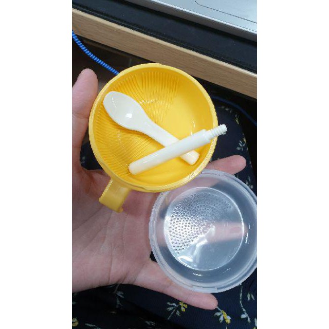 Dụng cụ mài nghiền thức ăn dặm Waterlight của Nhật Bản, nhựa PP an toàn sức khỏe