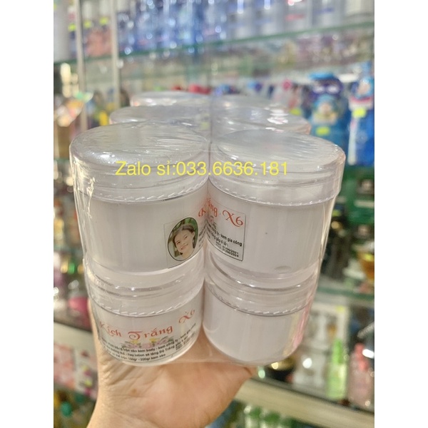 sỉ 1 lố 12 hủ kích trắng hủ 30g ( màu trắng )