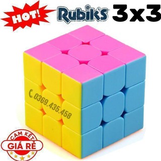 Rubik 3×3×3 đẹp, xoay trơn, không kẹt, không rít