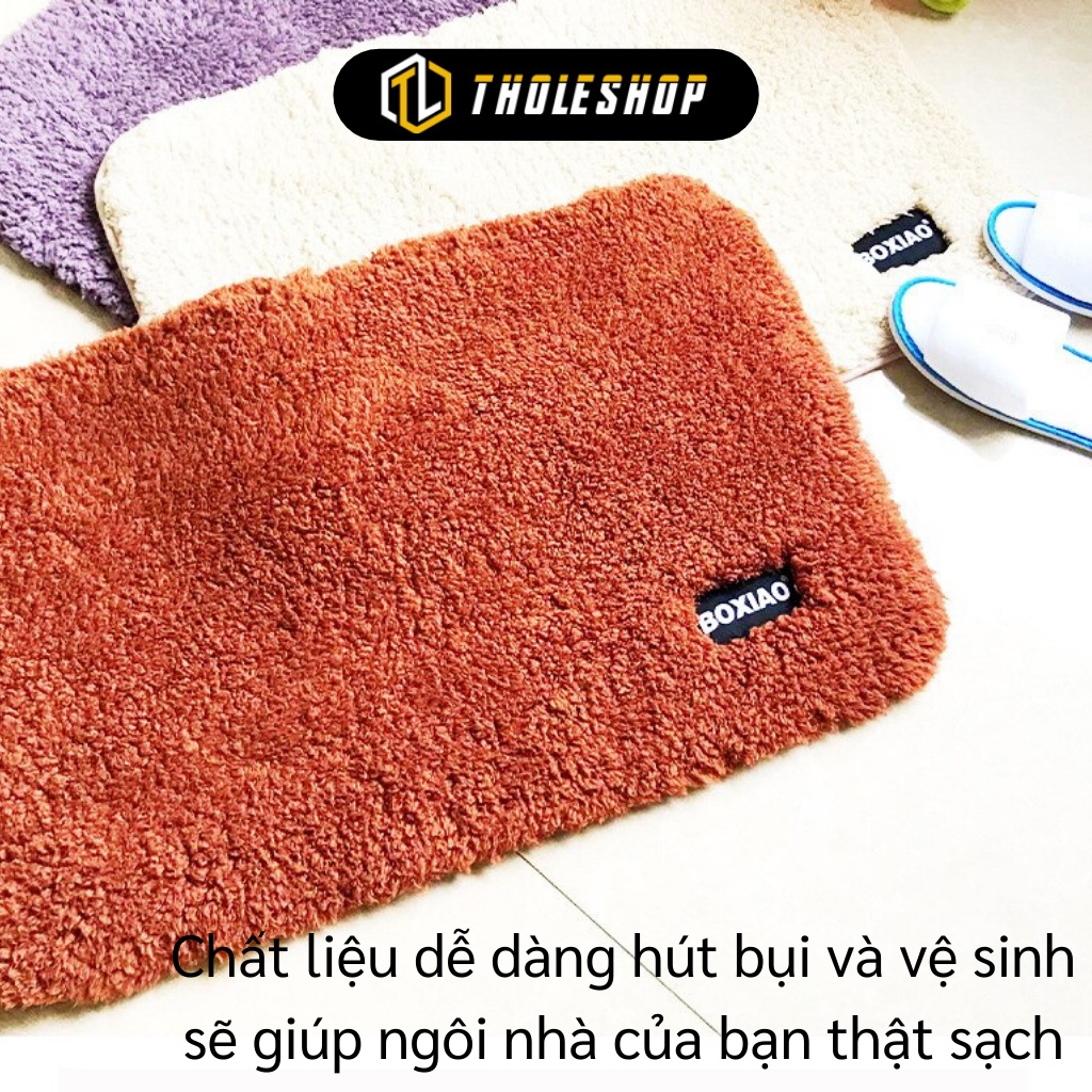 Thảm Lau Chân - Thảm Chùi Chân Len Sợi Nhỏ, Thấm Hút, Chống Trượt, Giặt Nhanh 5202