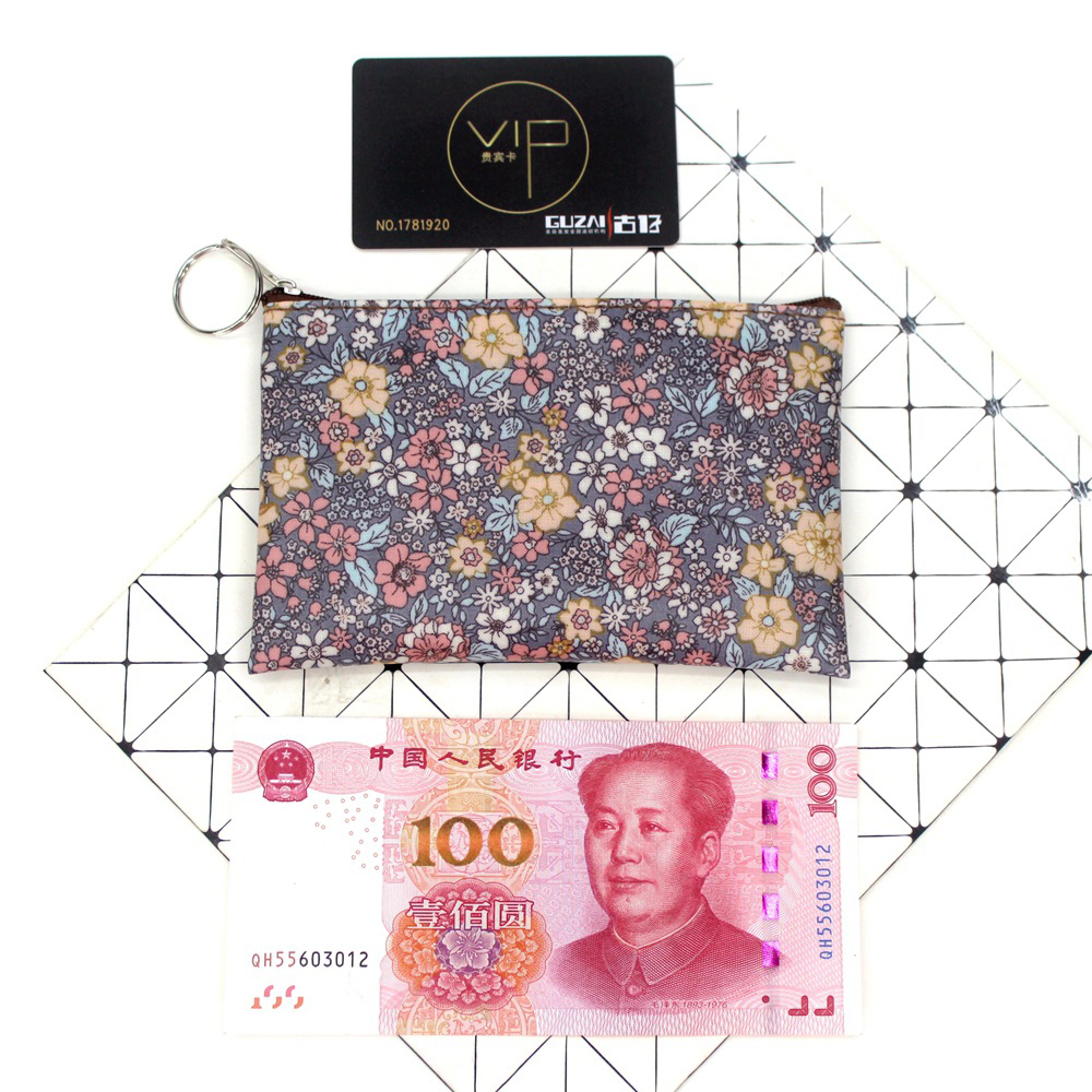 Ví Nữ Mini Khóa Kéo Thời Trang Hàn