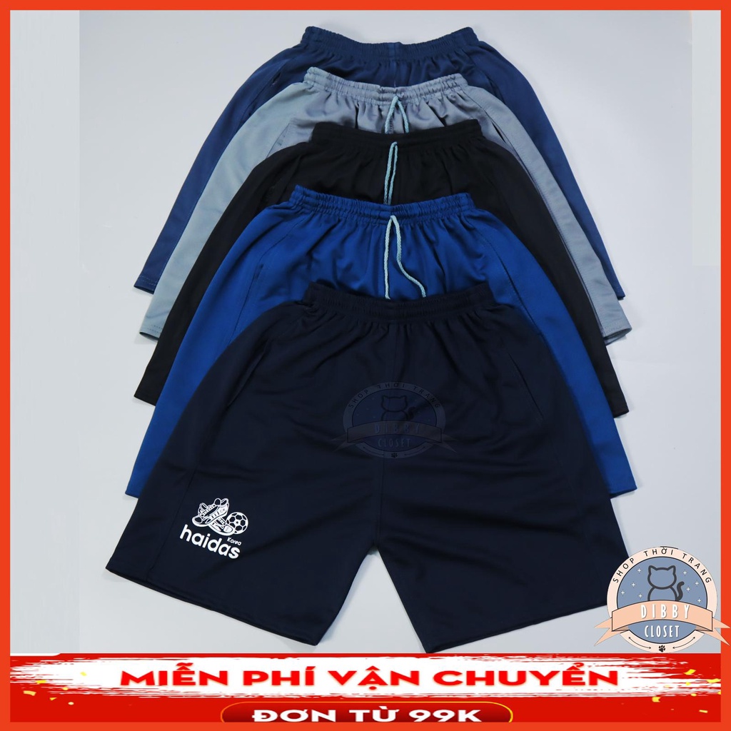 Combo 3 quần shorts đùi nam thun Sport chất liệu vải thun,dành cho người từ 45 - 75kg,thích hợp mặc nhà thể thao dạo phố