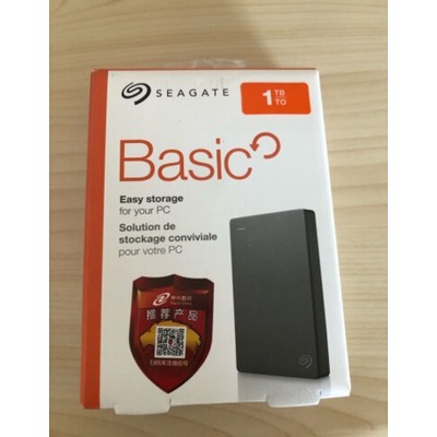 Ổ cứng di động HDD Seagate Backup Plus 1TB 2.5" USB 3.0 (Đen)