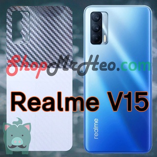 Skin dán mặt sau lưng vân 3d realme v15