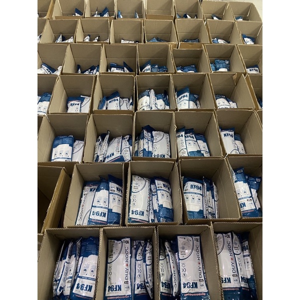 Sỉ Thùng 300 cái khẩu trang, 3D Landmask, YUKI mask, 4D KF94