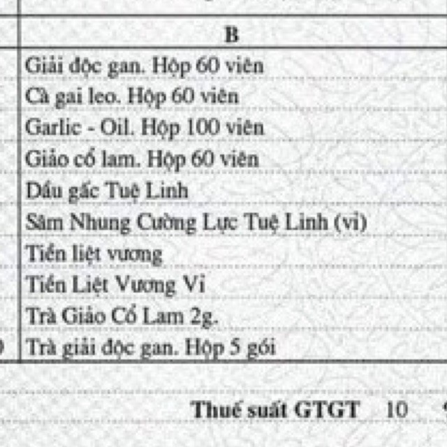 CÀ GAI LEO TUỆ LINH – GIẢI ĐỘC GAN – GIẢI ĐỘC RƯỢU – BẢO VỆ GAN – TĂNG CƯỜNG CHỨC NĂNG GAN