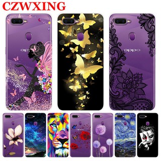 Ốp lưng OPPO F9 Vỏ điện thoại di động TPU Sơn In Hình Mềm Cho Vỏ bảo vệ Vỏ mềm OPPO F9 F 9 OPPOF9 Silicone Case