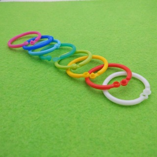 50 khoen nhựa flashcard tiếng anh 3.3cm và 4.8cm