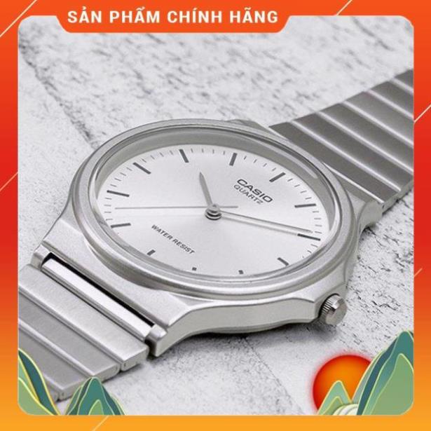 Đồng Hồ Casio Nữ Dây Kim Loại STANDARD MQ-24D-7EDF Chính Hãng