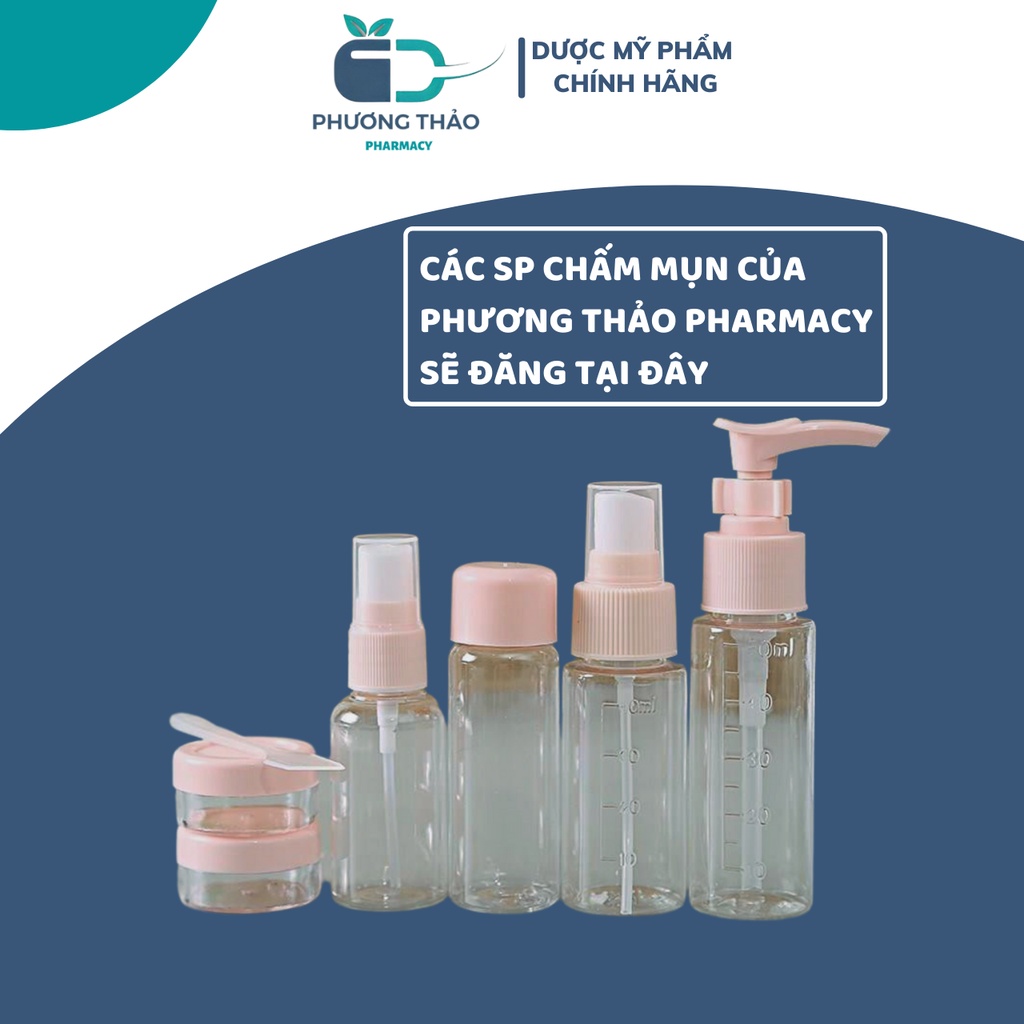 Chai chiết mỹ phẩm giảm mụn tổng hợp từ Phương Thảo Pharmacy