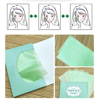 Set 100 Giấy Thấm Dầu Dành Cho Da Mặt
