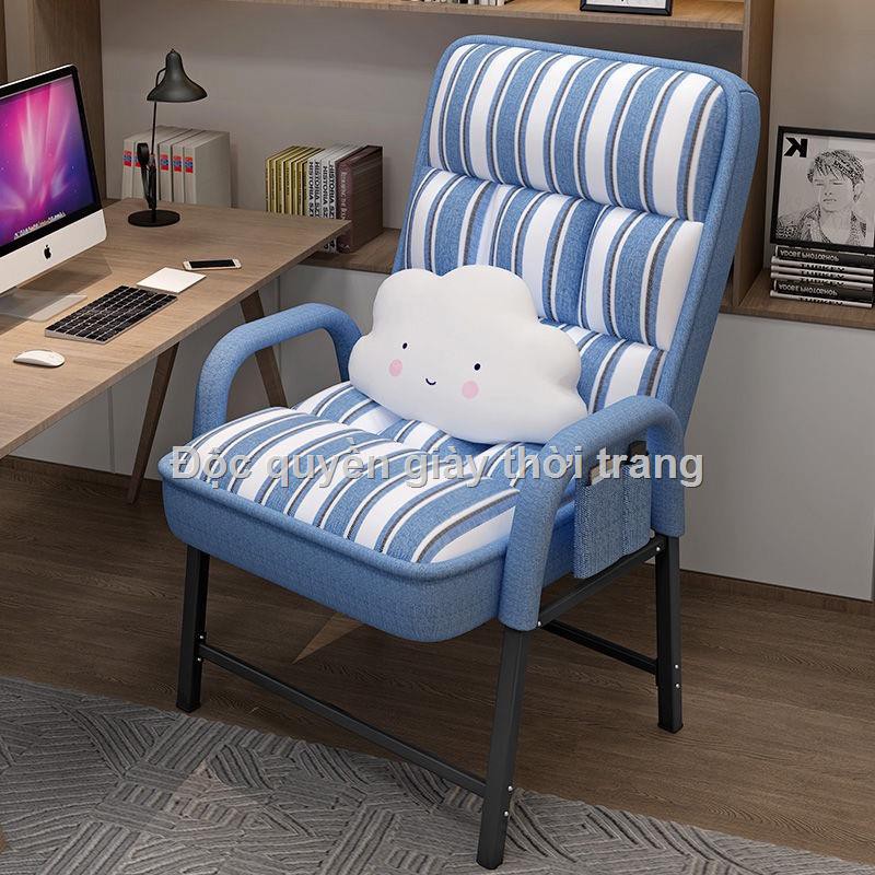 ◈℡♟VZC5 ✽Nhà máy tính ghế tựa lưng sinh viên đại học lười biếng ghế văn phòng thoải mái ít vận động ngồi bàn chơi game