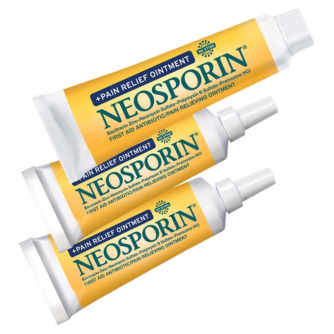 Kem mỡ kháng viêm, liền sẹo Neosporin Original Ointment (Set 3 tuýp)