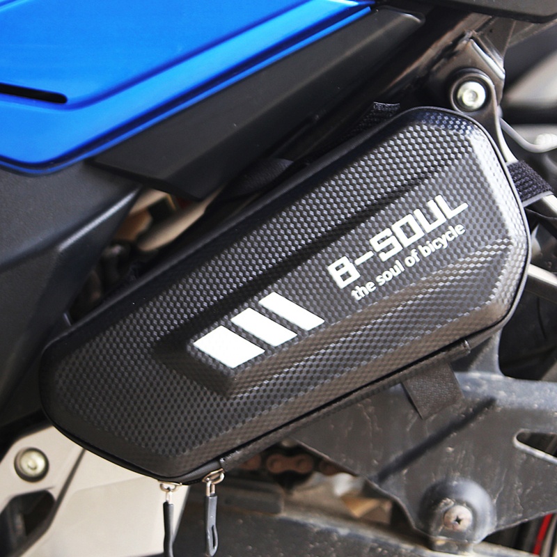 Túi Đựng Vỏ Cứng Chống Thấm Nước Gắn Khung Xe Đạp Điện