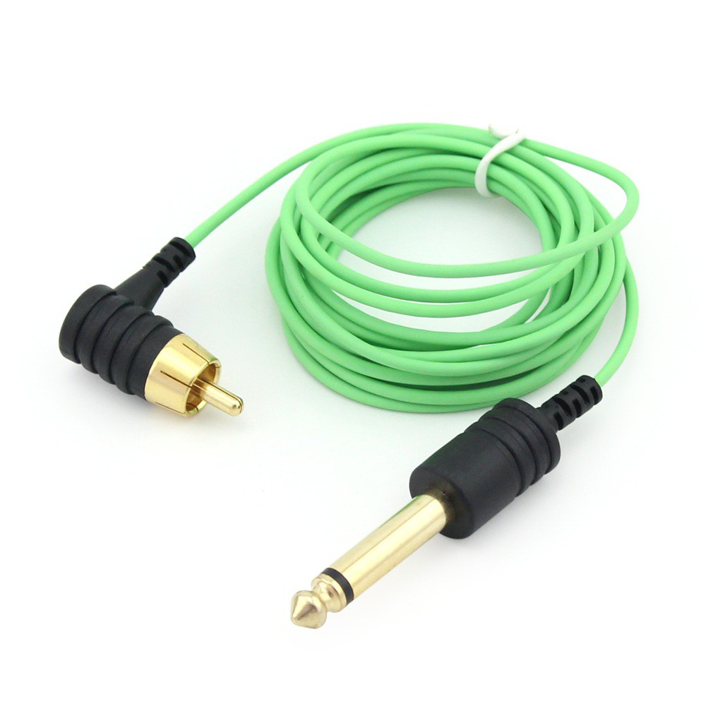 Dây Cáp RCA Góc 90 Độ Cho Máy Xăm