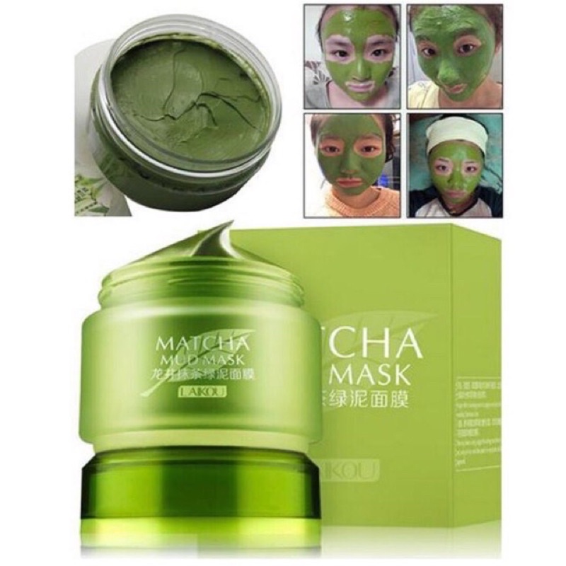 Mặt Nạ Trà Xanh Matcha Laikou