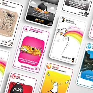 Mèo Nổ - Boardgame Exploding Kittens tiếng việt (bản cơ bản)