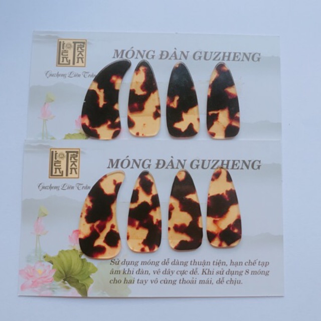 Móng guzheng vê dây siêu dễ.